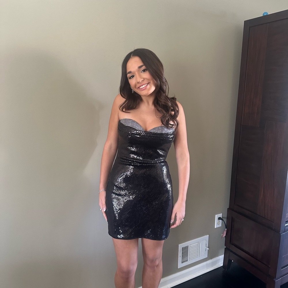 Nana Jacquline strapless dress